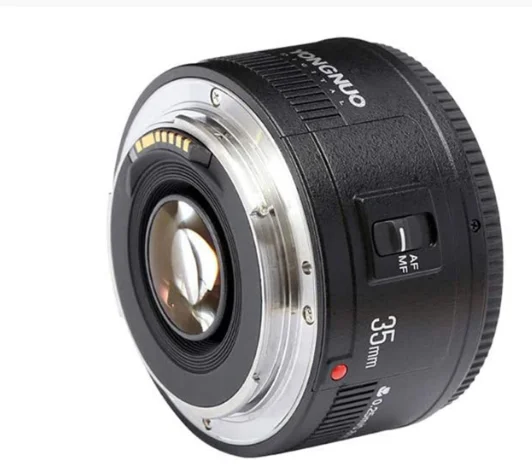 YONGNUO YN35mm F2/F2N Lens 1:2 AF/MF Wide-Angle Fixed Prime Auto Focus Lens for Nikon Canon EF Mount EOS DSLR Cameras 60D 5DII