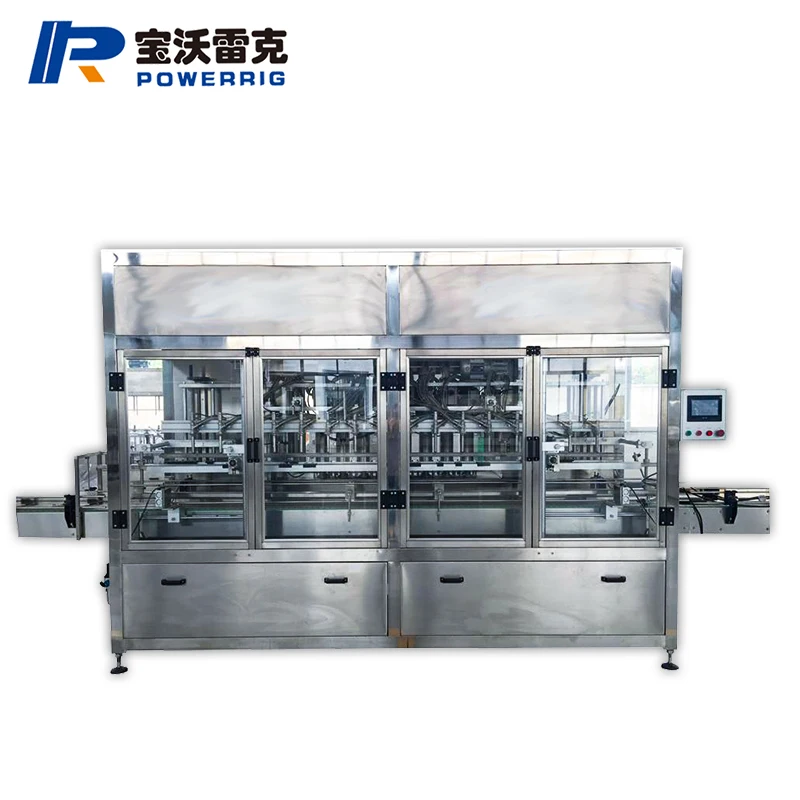 Automatic 4 heads Piston Tomato Sauce packing food thick cream liquid Paste Filling Machine for honey