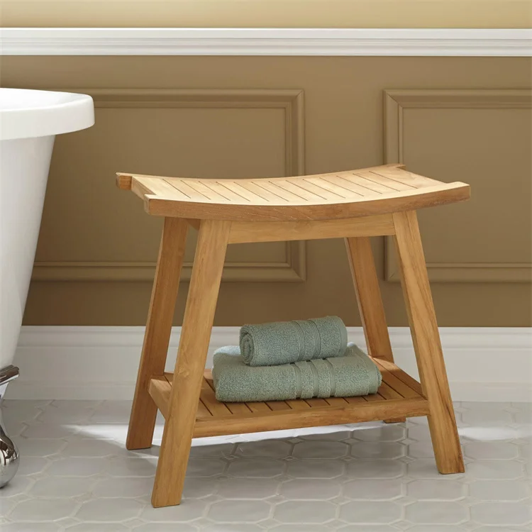 amboo shower bench seat