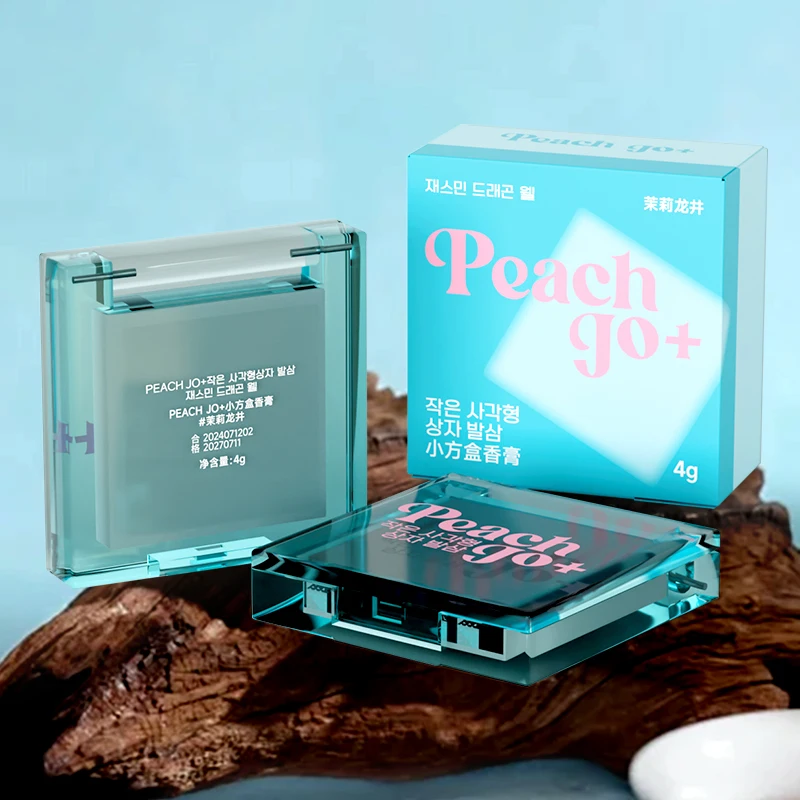 Custom Solid Perfume Mini Organic Body Fragrance Cream Alcohol-free Deodorant Hot Sale Long Lasting Natural Fragrance Portable