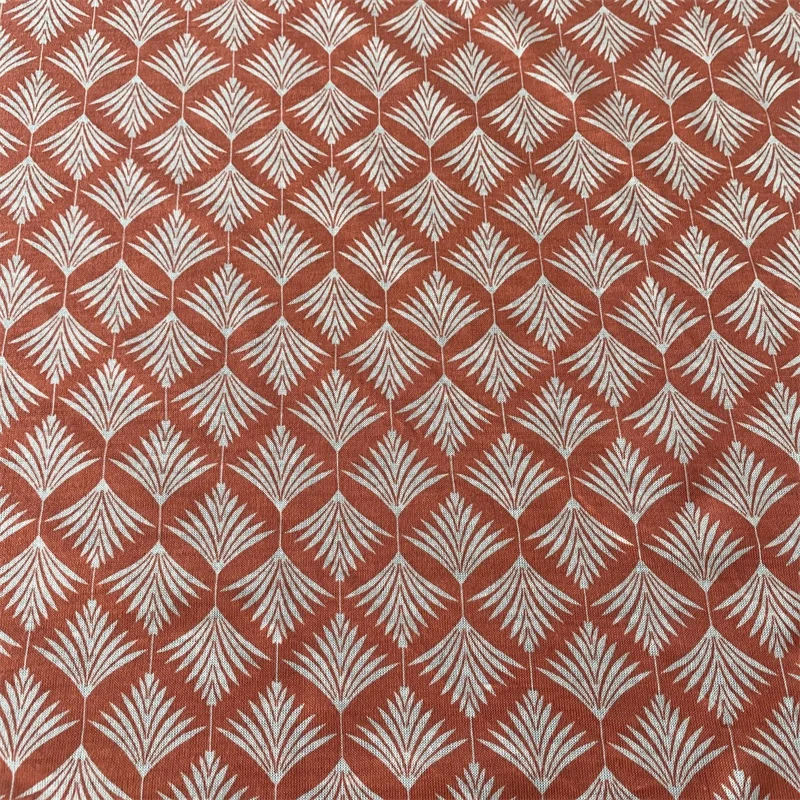 Modern style plain breathable grid printed 100% polyester fabric for woman clothes