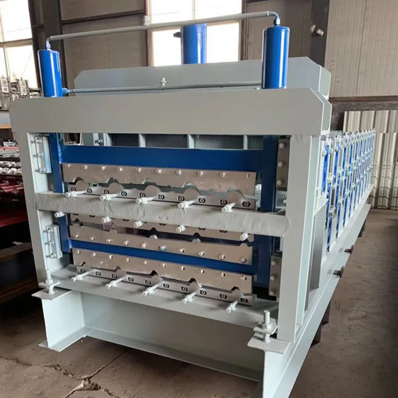 cheap price metal tile press making machinery glazed corrugated trapezoidal roof roll forming machine
