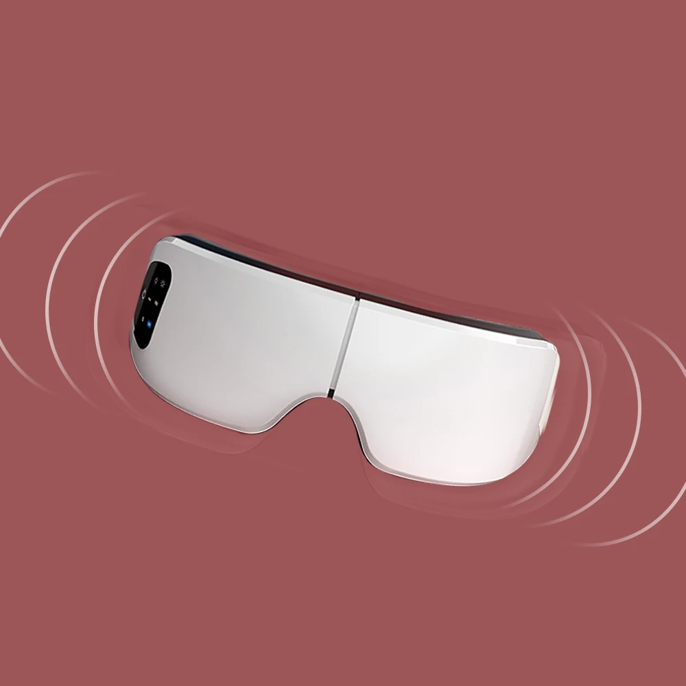 OEM ODM Multi-Function Portable Relaxing Eye Muscle Phototherapy Electric Eye Massager Device For Black Circles Under The Eyes