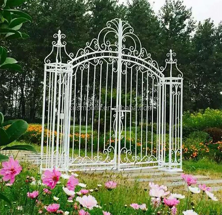 Wedding Decorations Latest Iron Door Arch Garden Arch/ Wedding Party Gate Stage Background