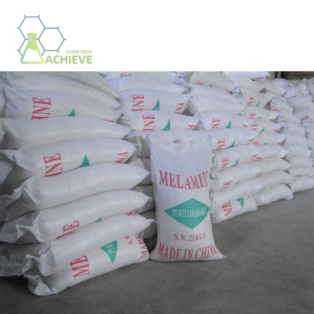 melamine powder 99.8% Chemicals raw materials CAS 108-78-1 Melamine Powder Price White Melamine