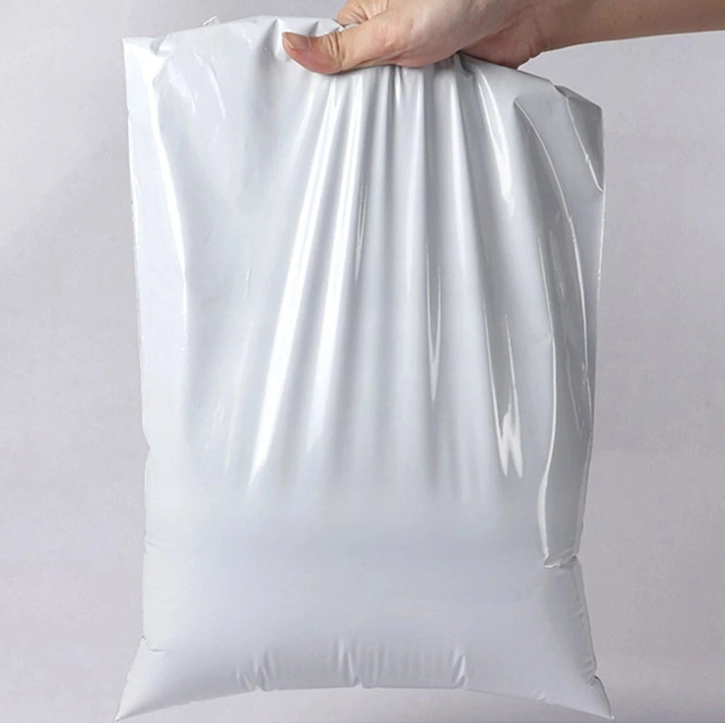 White Envelopes Shipping Bags with Self Adhesive Mailbag Tear-Proof Plastic Courier Postal Bags