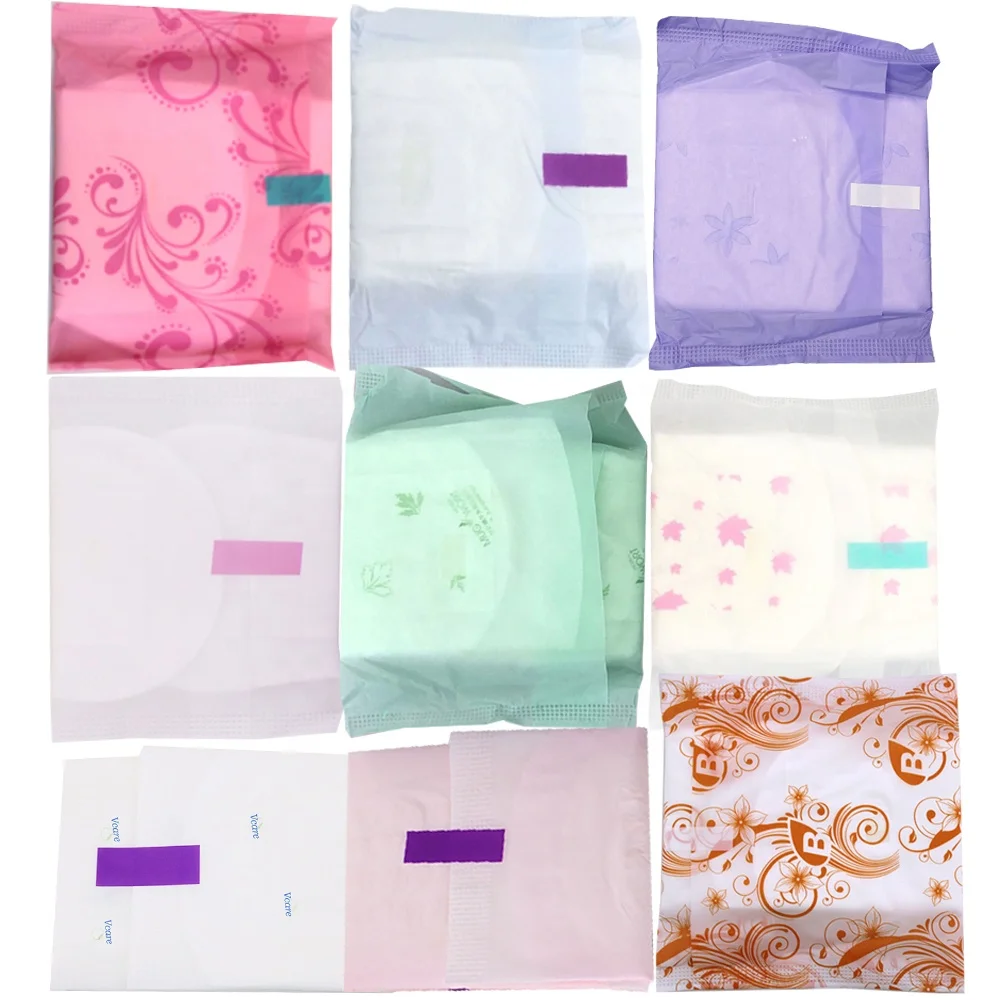 Ультратолстые женские прокладки, оптовая продажа, анионовые гигиенические прокладки из органического хлопка для женщин