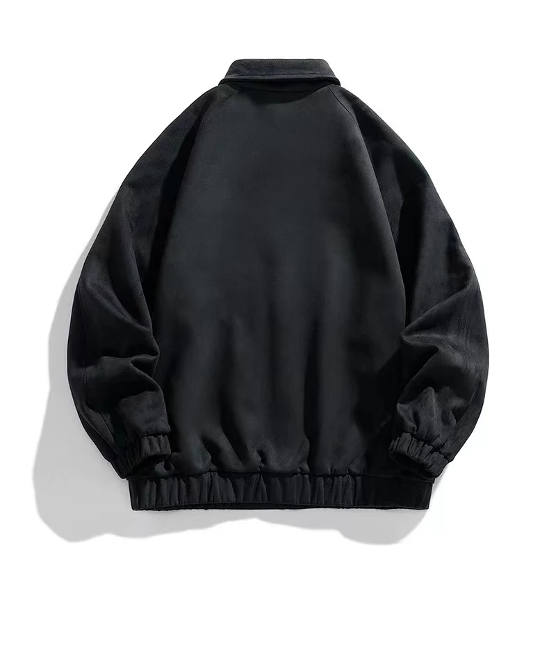 Trend coat for men Spring Fall Suede Vintage jacket Spring Fashion for men