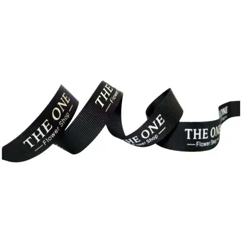 Promotional OEM Wholesale Price Custom Printed Fabric Silk Ribbon