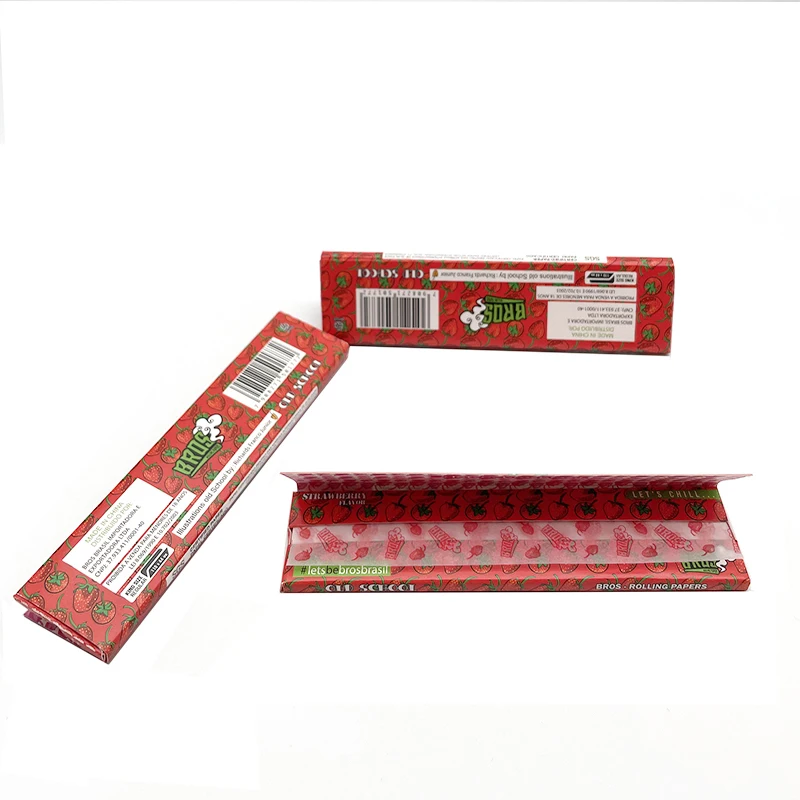 rolling paper smoking custom design natural gum king size unbleached