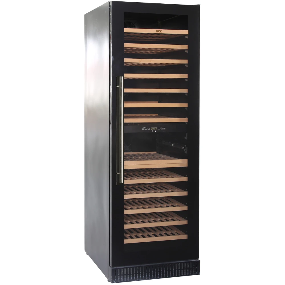 154 Bottles red wine refrigerator dual zone fridge built in Freestanding compressor cooler wine fridge custom tall cellar home