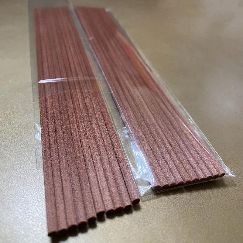 Factory Wholesale Aromatherapy Diffuser Accessories Colorful Fiber Wood Sticks Home Fragrance Oil Diffuser Sticks