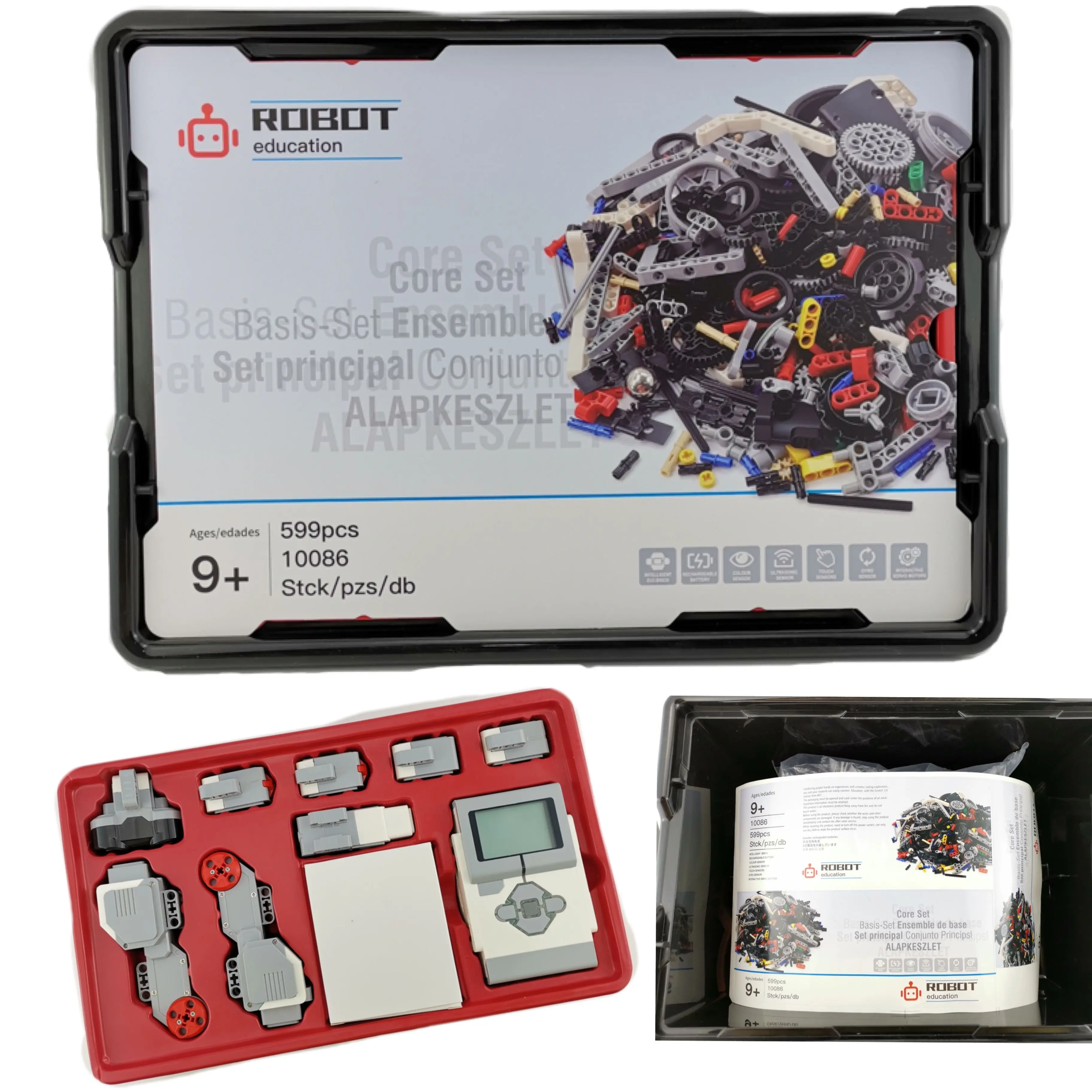 Ev3 Core Set Robot Kit Toys Children Diy Eletronic Programmable Blocks Smart Educational Kids kit No.45544