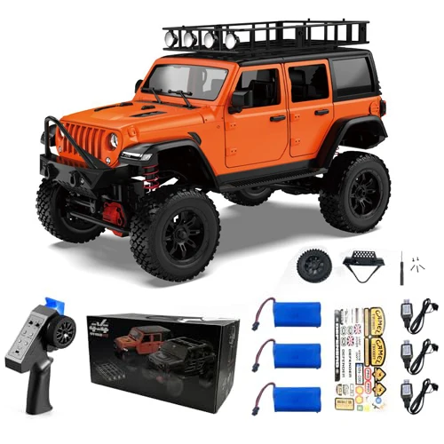 MN128 Wranglers 1/12 внедорожник 2 4 г пропорциональное Радиоуправление для мальчиков и взрослых рок-гусеничный Радиоуправляемый 4x4 хобби модель