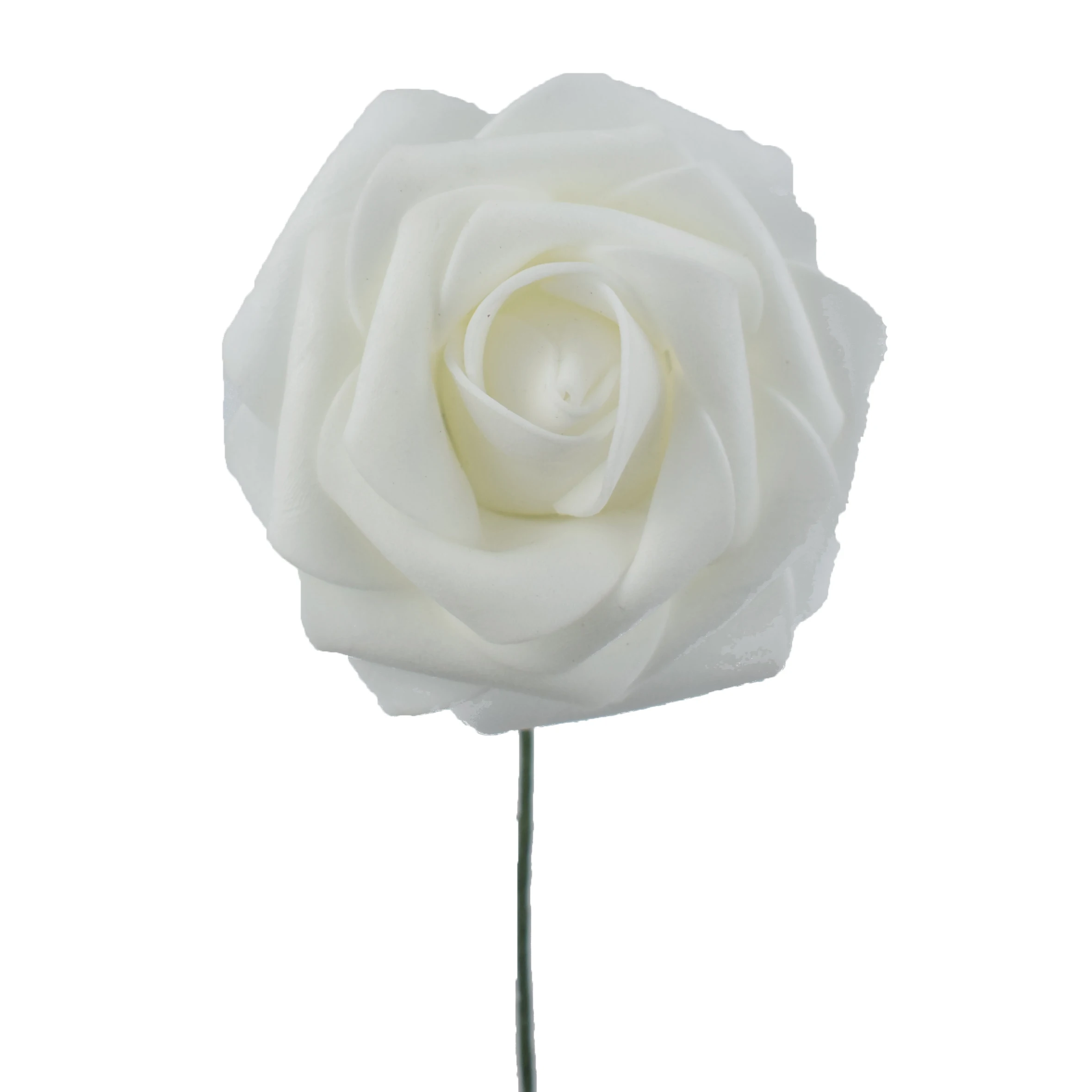 8CM 25pcs Colorful Artificial Roses Flowers Real Looking Roses PE foam flowers foam roses for Wedding and Party Baby Shower