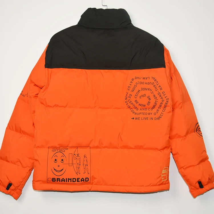 Mens Winter Jacket Coat Windproof Men's Jackets Trendy Thick Warm Casual Turn Down Collar