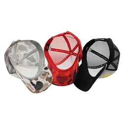 5 Panel Foam Sports Trucker Caps Screen Printed Logo Trucker Hats Custom Printing