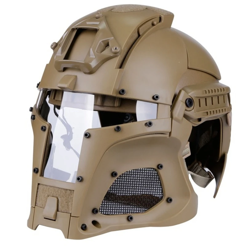 
2019 New Tactical Military Ballistic Duck Helmet Mask Hunting Shroud Transfer Base Outdoor Army Combat Airsoft Paintball 