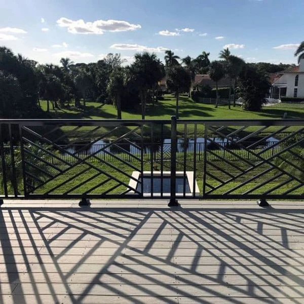 Modern & Simple Metal Balcony Railing Aluminum/Iron & Stainless Steel Balcony Railings