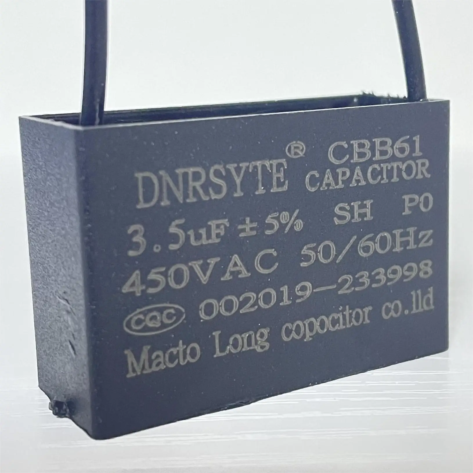 Wholesale New Design 3.5uf 450V.AC  CBB61 Lead Wire Type Capacitor  high voltage ceramic smd  kit