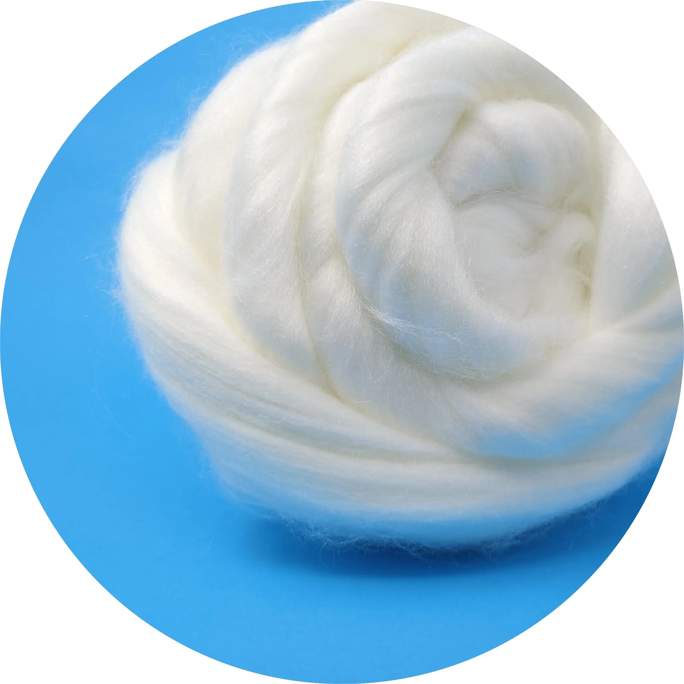 3d acrylic staple fiber tops bright filament top for spinning