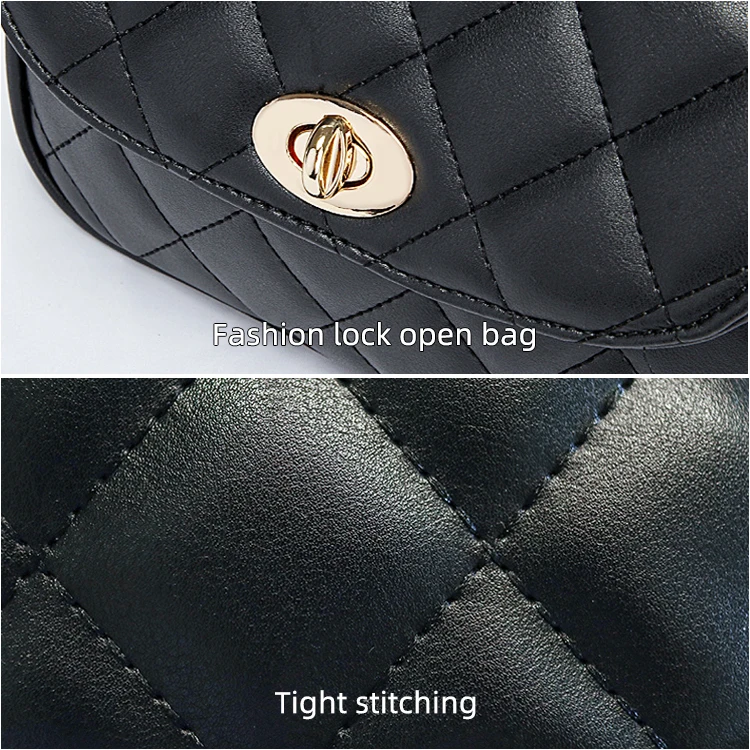 2022 новый дизайн верхний слой из натуральной кожи текстура сафьяно модная черная поясная сумка с металлической