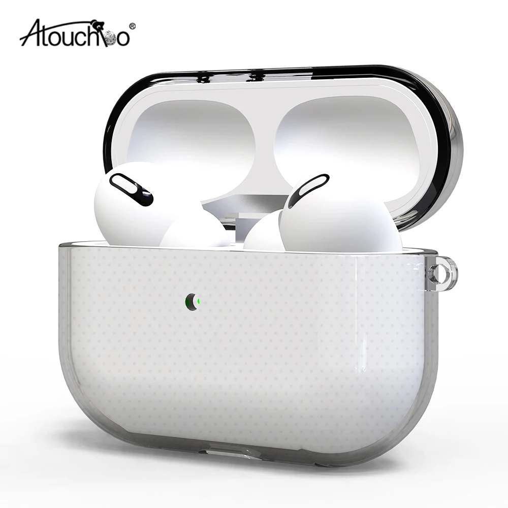 Простой Прозрачный чехол Atouchbo 2020 для Airpods