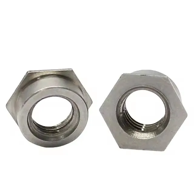 Factory-made spherical slotted lock nuts Stainless Self Clinching Standoff Nut metal sheet threaded nut