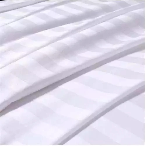White Cotton Fabric  bedding set