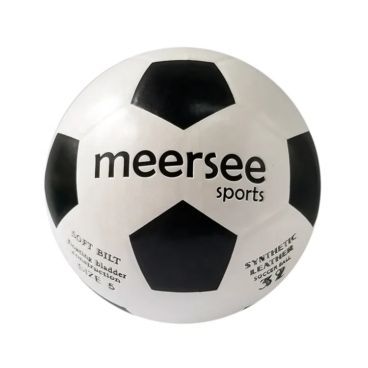 Meersee Sports Custom Logo Glue Laminated Soccer Ball Size 5 Cheap Soccer balls in bulk