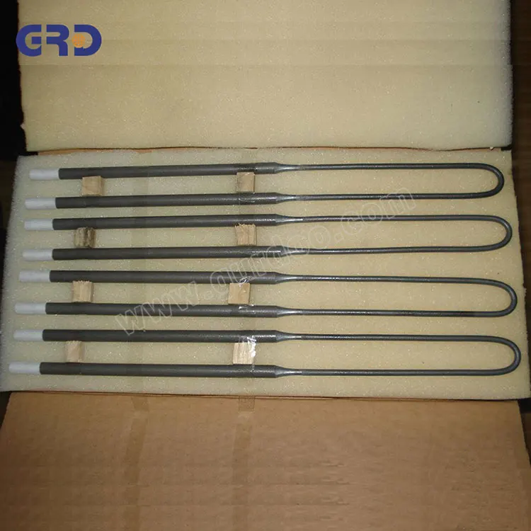 High temperature U type molybdenum disilicide mosi2 heater element for kiln