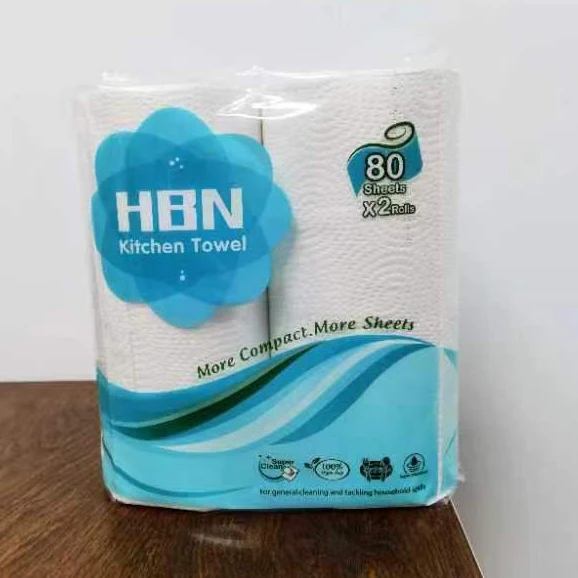 2 ply oil absorb 80 sheets Virgin wood pulp food grade tissue paper for restaurant kitchen tissue paper towel