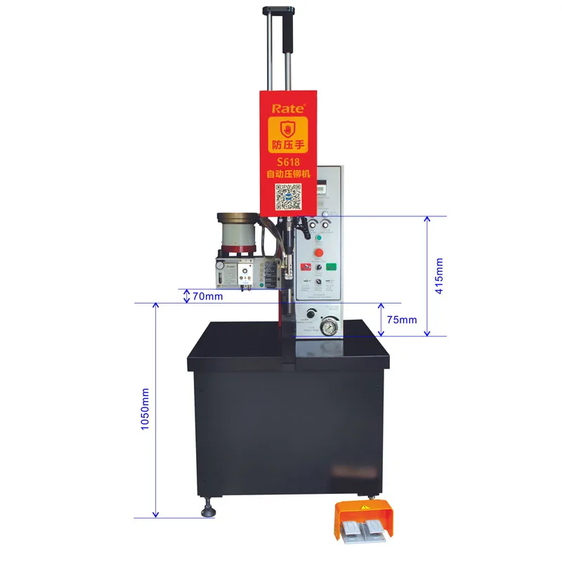 
High Efficiency Intelligent S618 Self-clinching Pneumatic Riveting Machine 