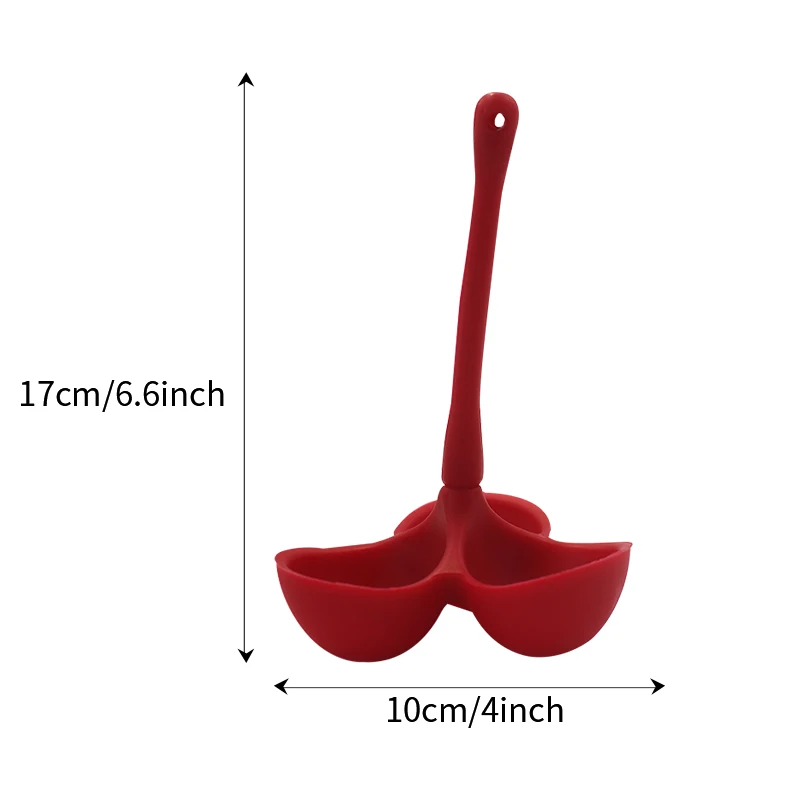 High Quality Silicone Egg Cup 3 Hole Steamer Breakfast Tools Kitchen Accessories Silicone Egg Poacher