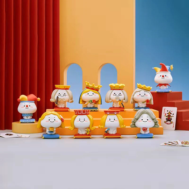 3D Cartoon Japanese Action Movie Character PVC Figures Designer  Unisex Toy with Animal Theme Blind Box