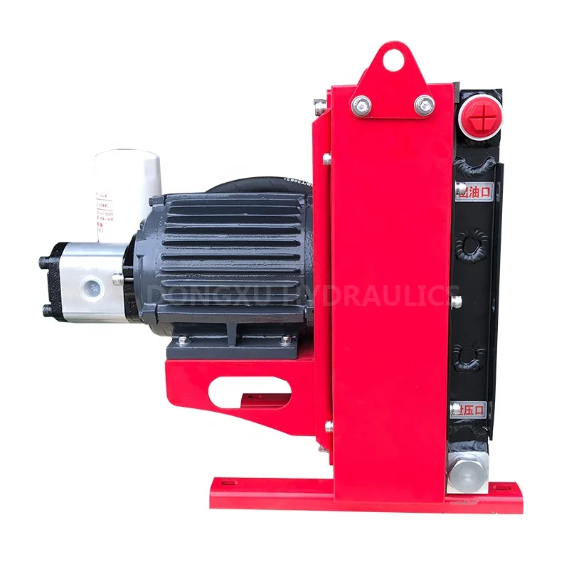 2023 Wholesale Price DXZX Independent Loop  Fin Air Cooler Hydraulic Heat Exchanger for Automatic Hydraulic Oil Chiller Cooler