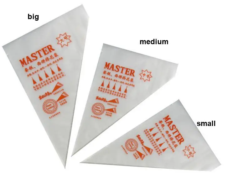 piping bags disposable Cake Decorating Icing Piping Pastry Bag Piping Bag