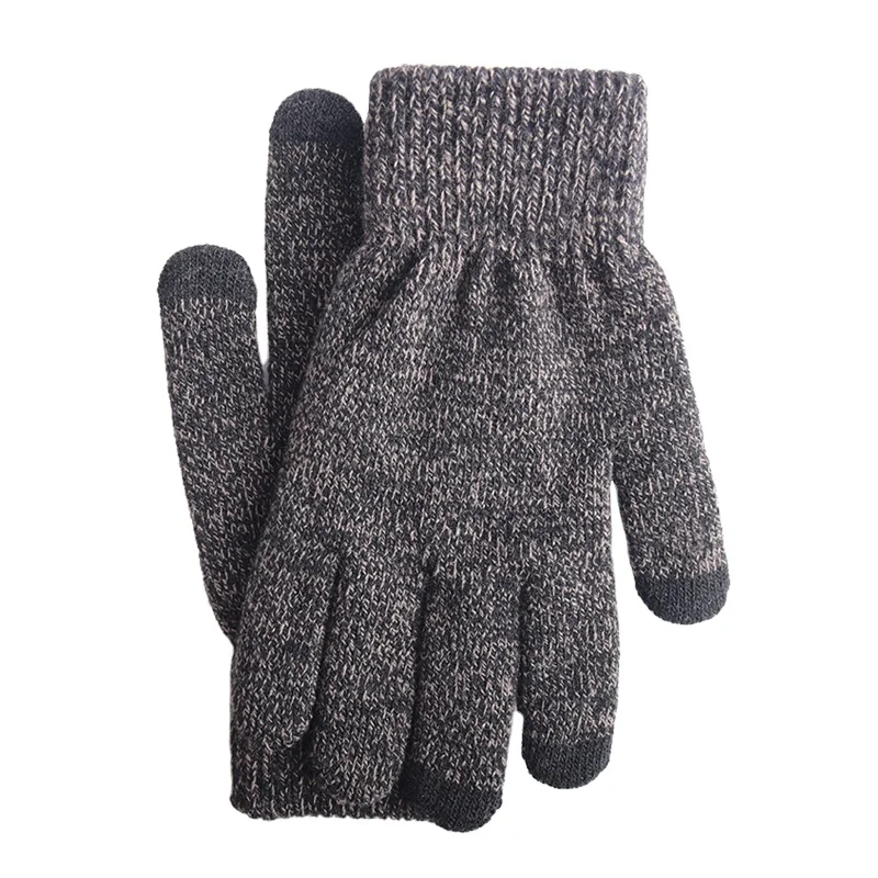 Custom Logo Touch Screen Glove Tactile Texting Warm Fashion Gloves Winter Gloves