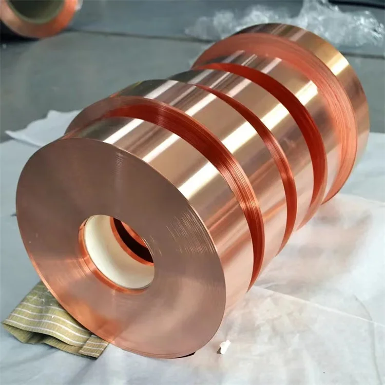 C1100 copper strip with oxygen free copper 99.9% high-purity copper foil