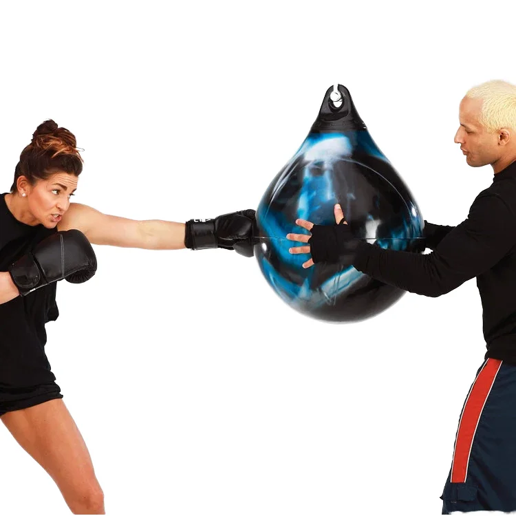 Professional customized Aqua Boxing Training Equipment Inflatable Water Punching Bag Boxing Aqua Bags For Competition