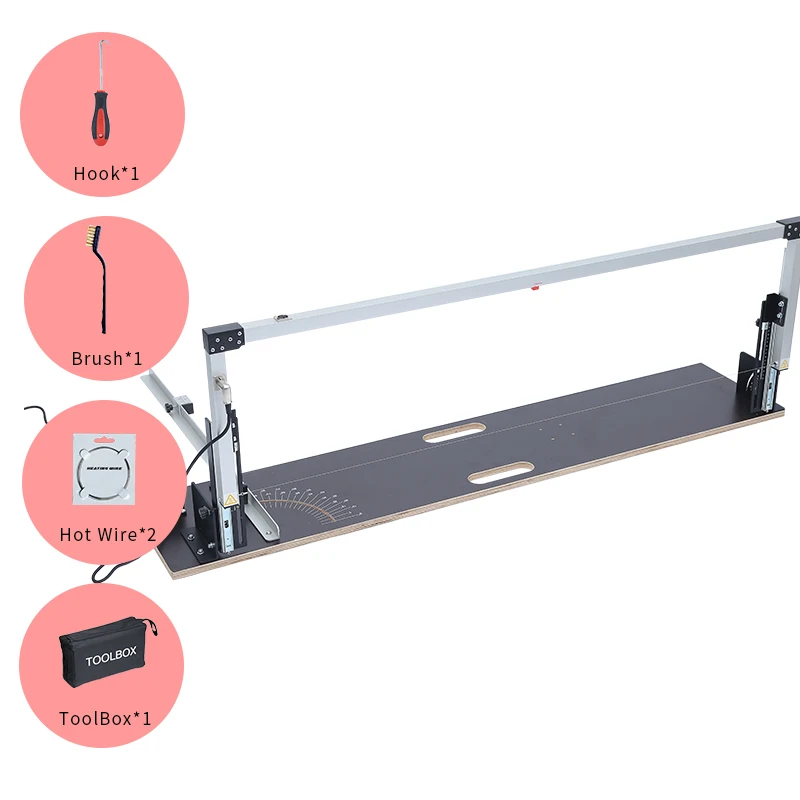 160W Table-type Hot Wire Foam Cutting Machine Eva Foam Cutting Machine