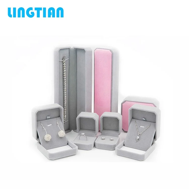LINGTIAN China Manufacturers wholesale luxury double ring jewelry box