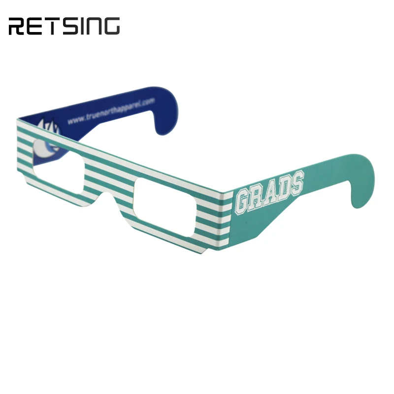 Custom Logo Paper 3d Glasses Cheap Paper Chromadepth 3d Glasses