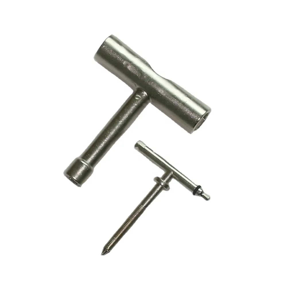 
wholesale hockey bearing skate tool rear wheel bearing removal T type skaeboard tool 