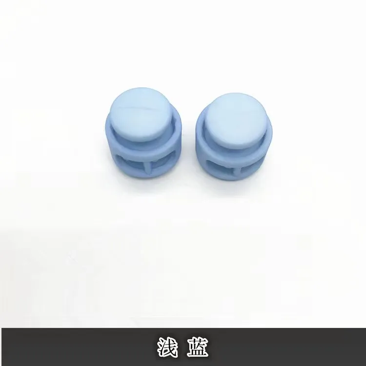 Button colored spring clock tightening buckle rope buckle lock elastic adjustment buckle
