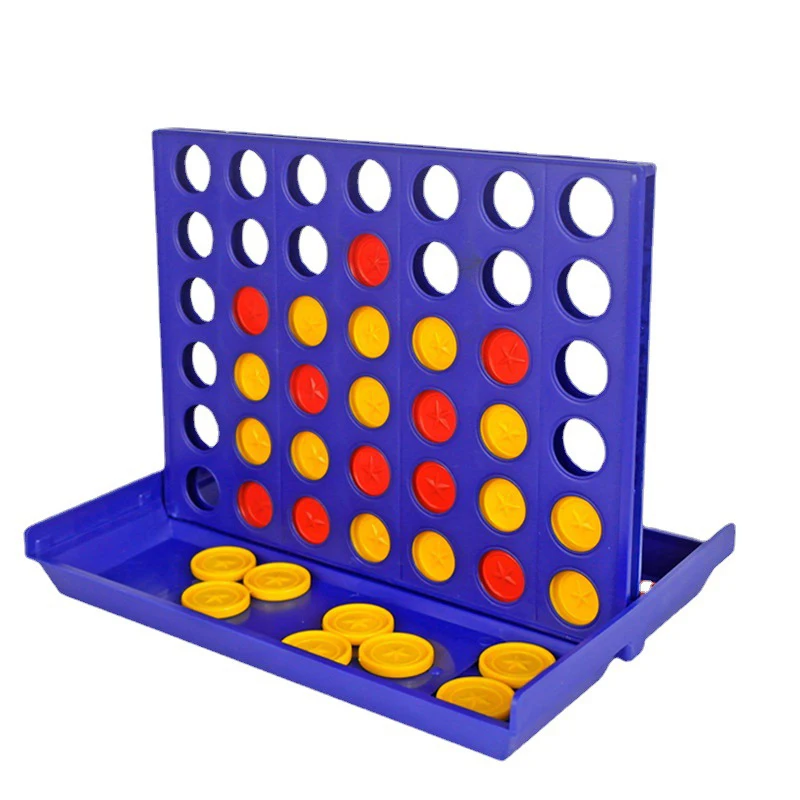 Classic Acrylic Chess Set  Connect 4 in a Row Games, Line Up Connect 4 / Four Board Game for Outdoor Kids and Adult