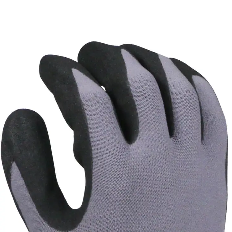  Защитные перчатки Maxglove защитные высокого качества с нитриловым песчаным