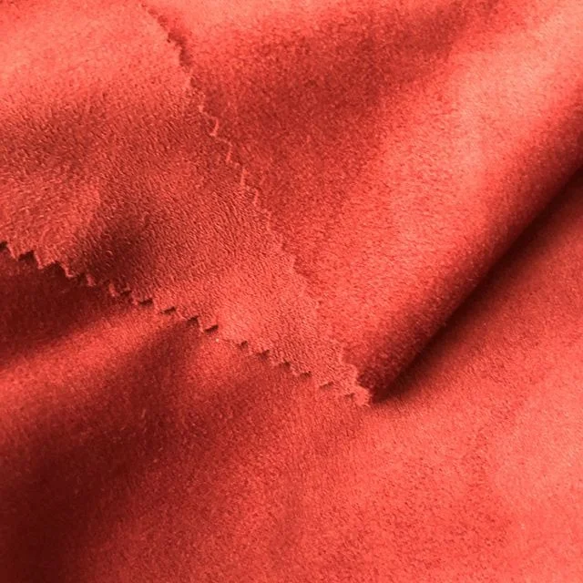China High Quality Double Side Brushed Suede Fabric For Garments