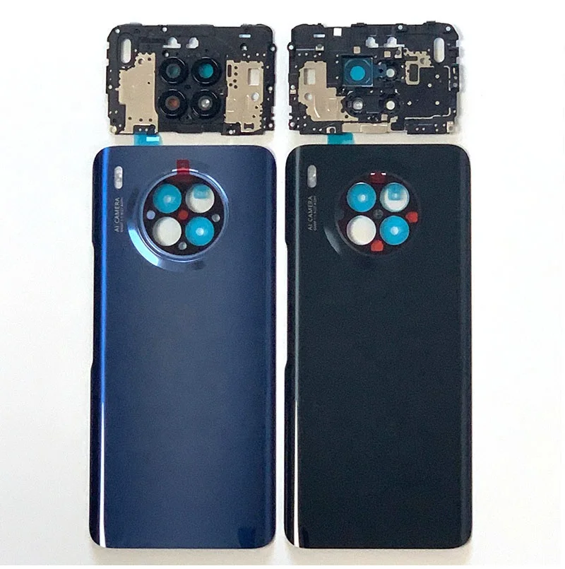 6.67'Original For Huawei Honor 50 Lite NTN-LX1 NTN-LX3 Back Battery Cover Housing+3M Sticker For Honor 50Lite NTN-L22 Back Case