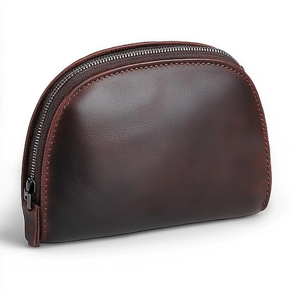 New Arrivals Real Leather Women Cosmetic Bag Outdoor Fashion Style Genuine Leather Makeup Bags For Girls